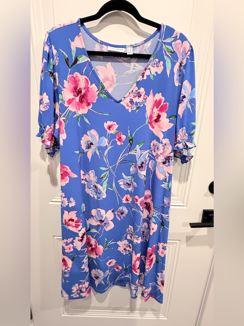 Floral V-Neck Dress